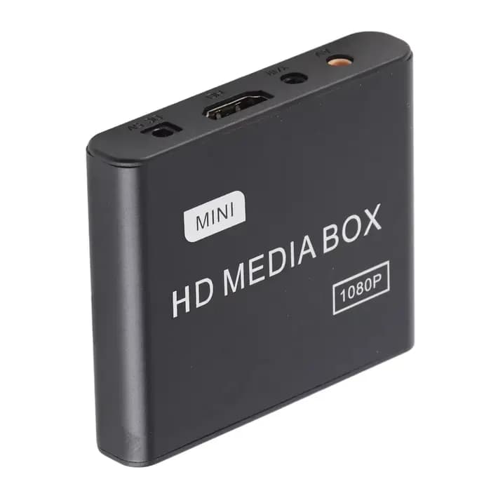 Lecteur multimédia Full HD 1080P avec prise en charge USB AV HD-Compatible