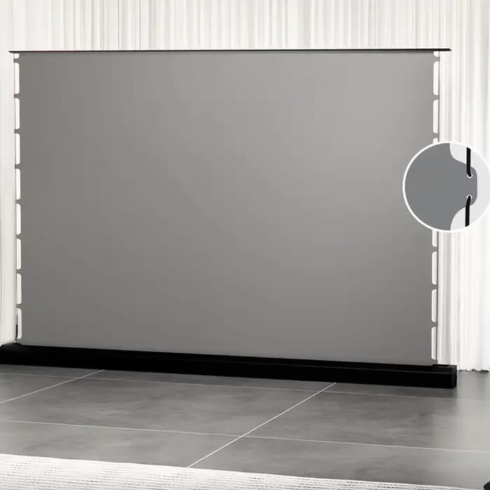 Écran de projecteur électrique sur le sol maximum de 150 pouces