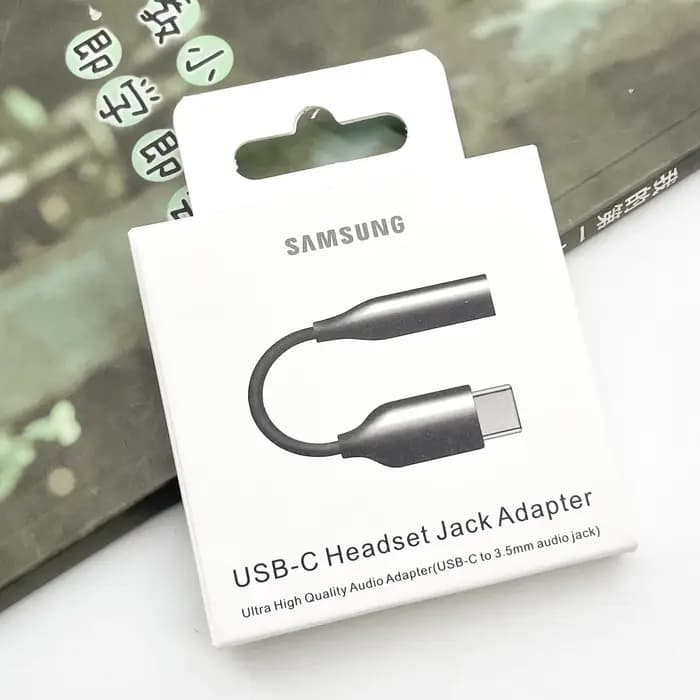 Adaptateur audio Samsung 3,5 mm vers USB Type C pour prise casque pour Galaxy S26 S25 S24 S23 S22 S2