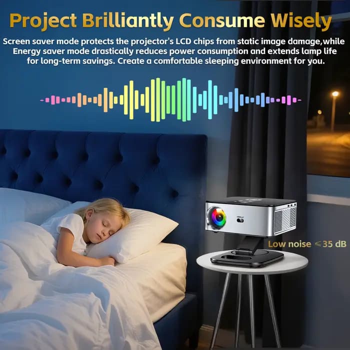 Projecteur Google TV officiel HORLAT 2000 ANSI