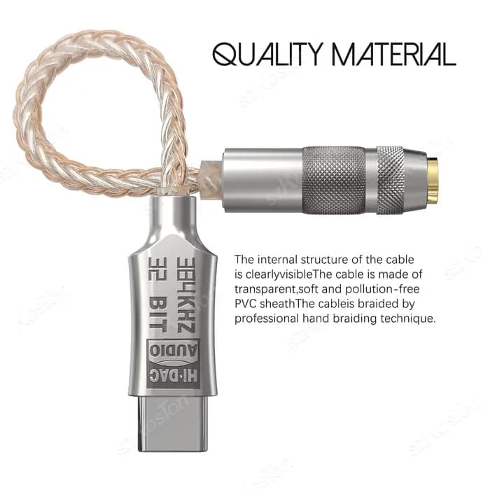 Adaptateur audio USB-C vers 3