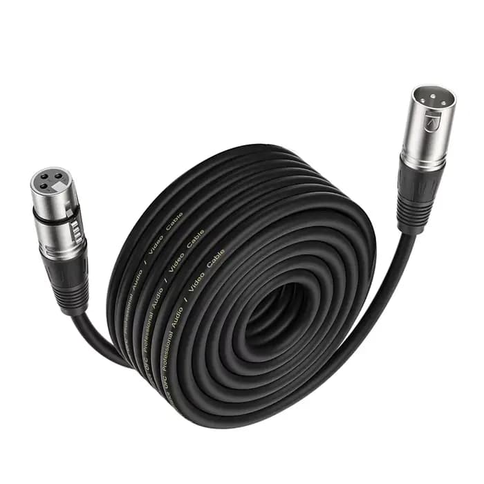 Câble audio XLR mâle-femelle pour sortie et entrée, adapté aux accessoires de microphone, mixeur, ca