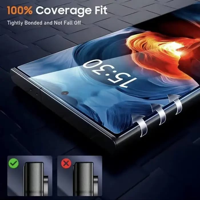 Protection d'écran complète pour Samsung Galaxy S26 S25 S24 Ultra S23 S22 Plus FE Edge