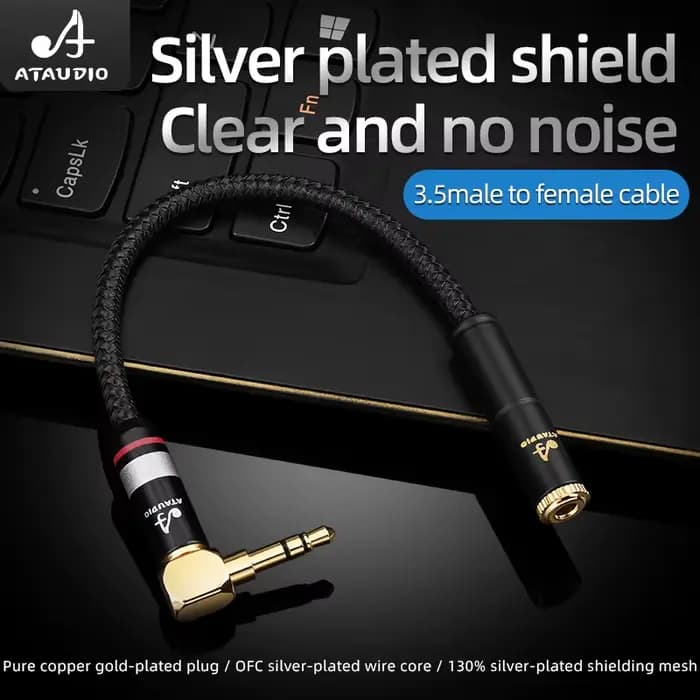 ATAUDIO – câble d'extension Audio HIFI Jack 3.5mm