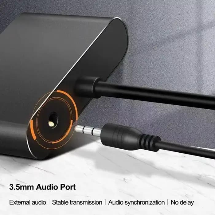 Adaptateur convertisseur Audio-vidéo USB 3.0 vers HDMI VGA 3 en 1