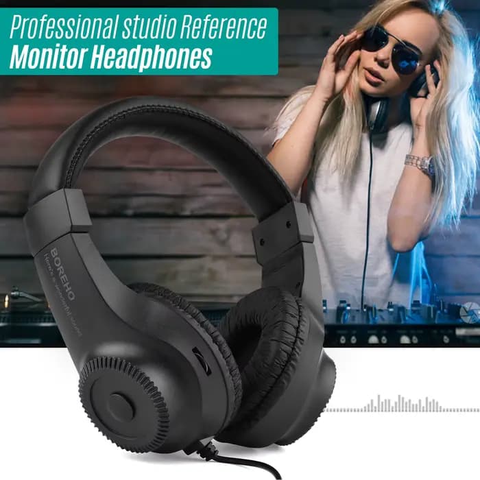 JEAmplifier-Casque supra-auriculaire stéréo filaire, casque audio pour piano électrique, centre commercial, pilote 50mm, prise 6.5mm