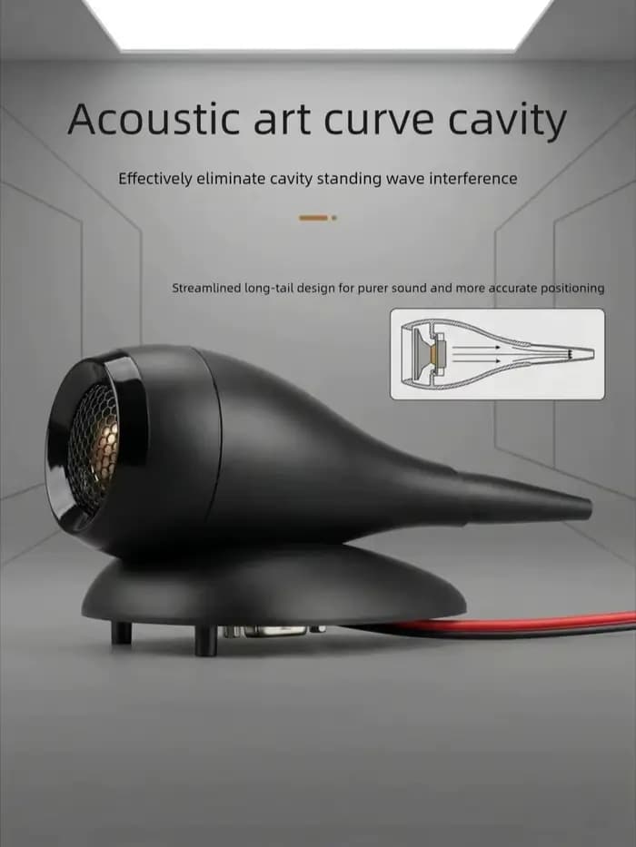 Système audio HIFIDIY C1-50 - Unité haute fréquence externe - Diaphragme en fil de cuivre ciré