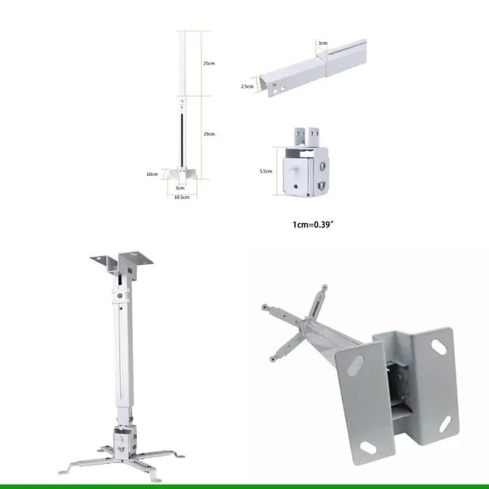Support universel de montage au plafond ou au mur pour projecteur LCD/DLP, pour projecteurs 90%, Dis