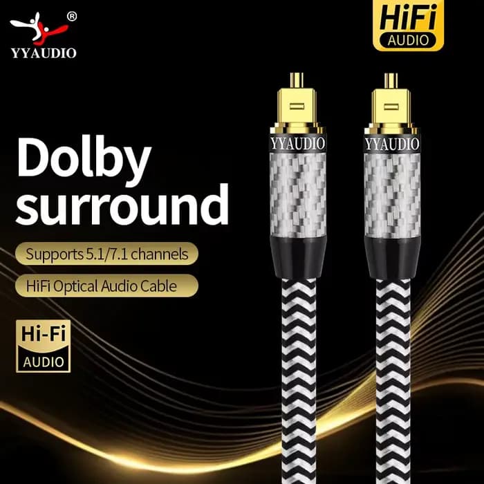 Câble Audio optique numérique HiFi DTS Dolby 5.1 7.1