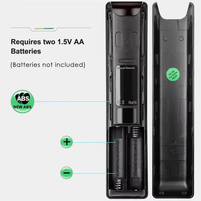 Télécommande universelle pour téléviseurs Samsung avec boutons Netflix