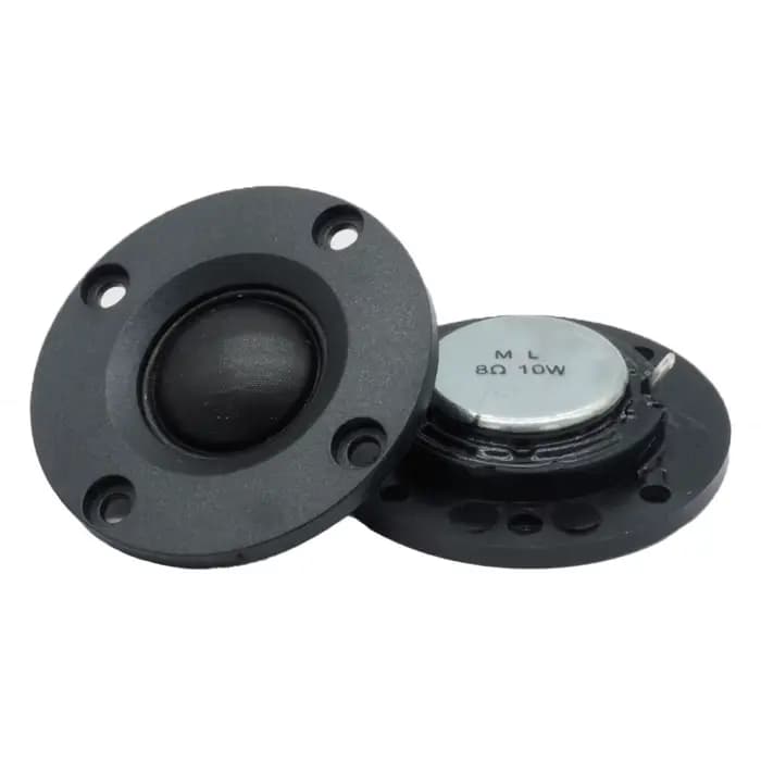2 pièces/lot 52MM haut-parleur Audio rond 4 Ohm/8 Ohm 10W-20W haut-parleurs Tweeter Membrane en soie