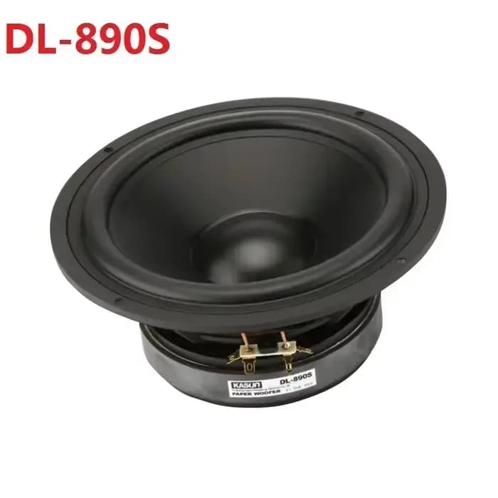 1 pièce KASUN DL-890S/KS-8014 8indeed Hi-Fi Home Audio DIY Subwoofer Speaker Driver Deep Bass Suspension 8ohm/300W Fs = 28Hz OD = 218mm