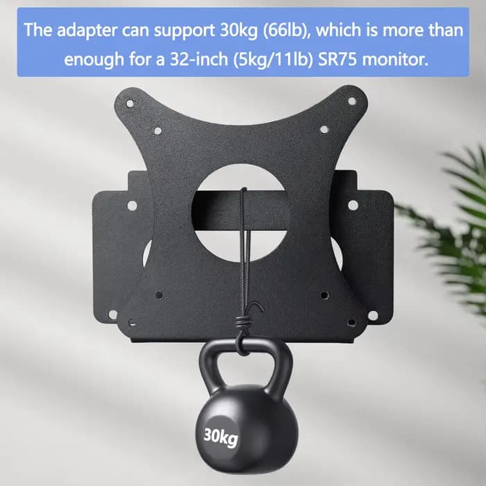 Tout nouveau support adaptateur VESA mural pour moniteur spatial Samsung pour 27 32 "SR75 LS27R750 S27R750 S32R750 S32R75Q