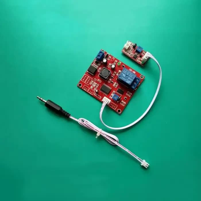 Taidacent 24V Audio Signal Input Trigger Relay Sound Sensor Delay Relay Control Sound Switch Circuit
