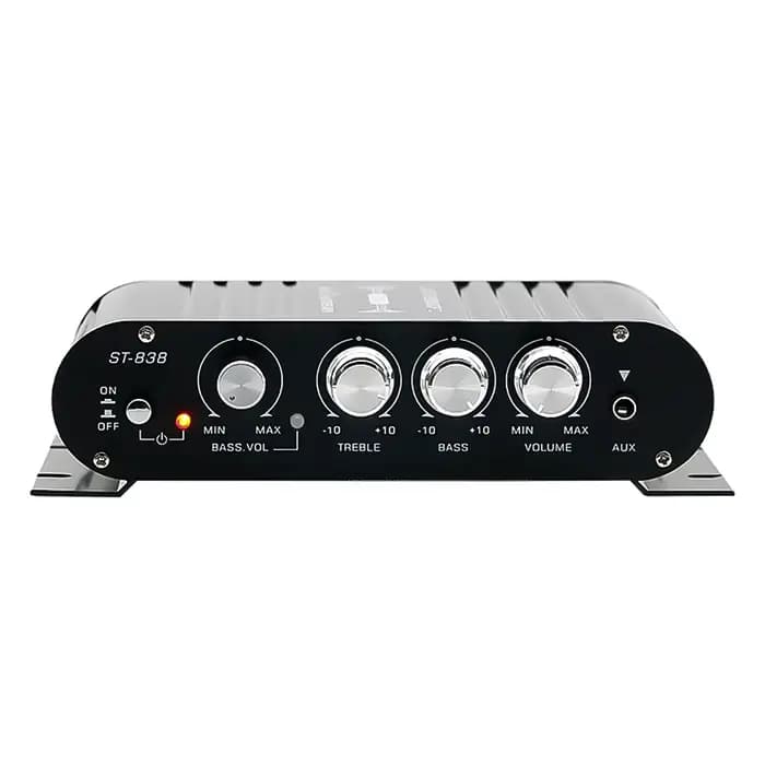 ST-838 amplificateurs de cinéma maison HiFi 2.1 canaux amplificateur de puissance stéréo basse son v