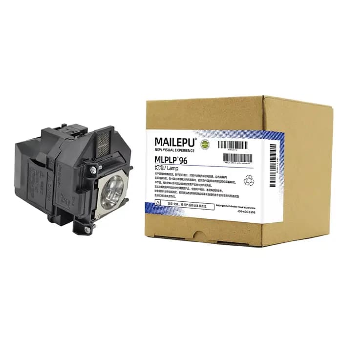 Lampe de projecteur ELPLP96/V13H010L96, adaptée au projecteur EpsonEB-107/108/109W/1266/1286/2042/2142W/2247U/EB-970/980W/990U/S39