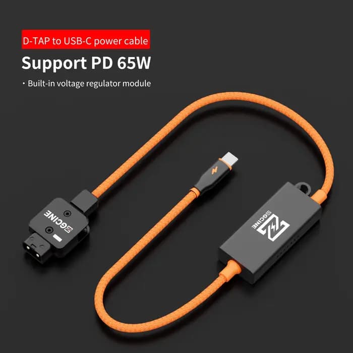 ZGCINE DT-PD Câble d'alimentation D-Tap vers USB-C PD