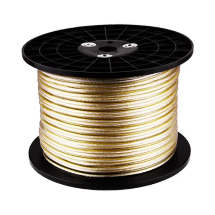 Câble de Haut-Parleur en Cuivre Pur Plaqué Argent 6N ODavid, Haut de Gamme, Audio Hifi