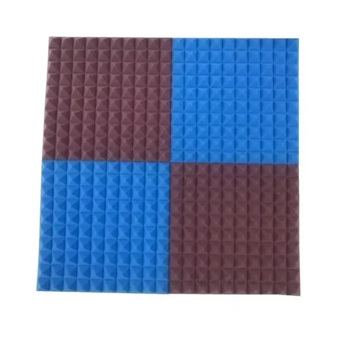 12 paquets 50x50x5cm Studio pyramide mousse acoustique insonorisée