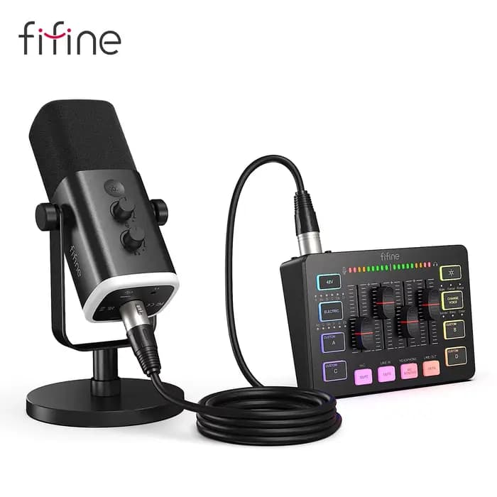Ensemble audio de jeu, microphone/centre commercial/casque pour streaming