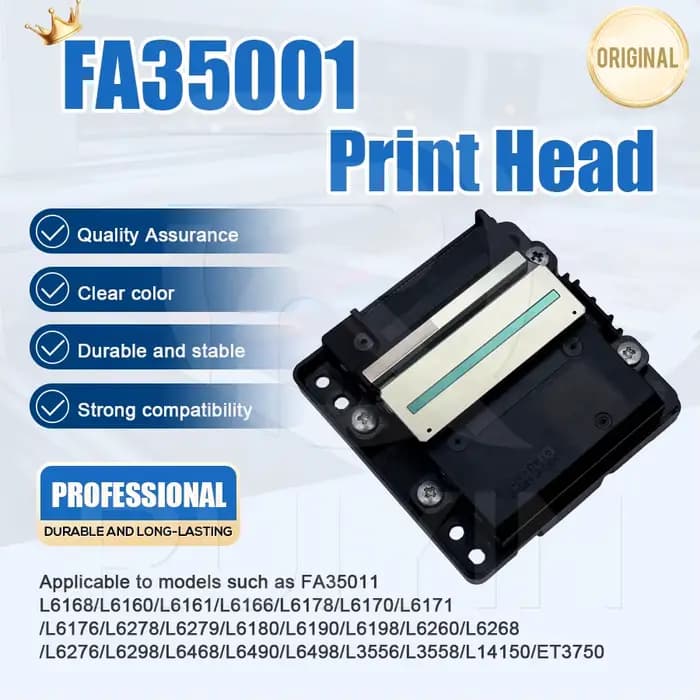 Tête d'impression neuve d'origine pour Epson L6168 L6268 L6279 L6298 L6290 L6260 L6270