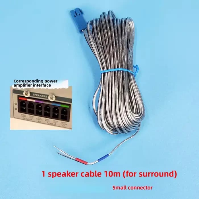 Connecteur de câble de haut-parleur pour amplificateur de cinéma maison Pioneer Philips DVD 5.1