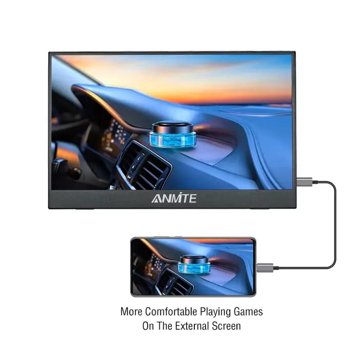 Moniteur tactile portable de 14 pouces