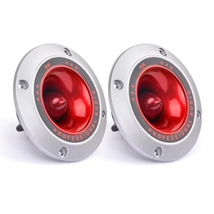 AIYIMA 2 pièces Haut-parleurs Tweeter Piezoelectriques de 4 pouces 100W, Buzzer Céramique, Haut-parl