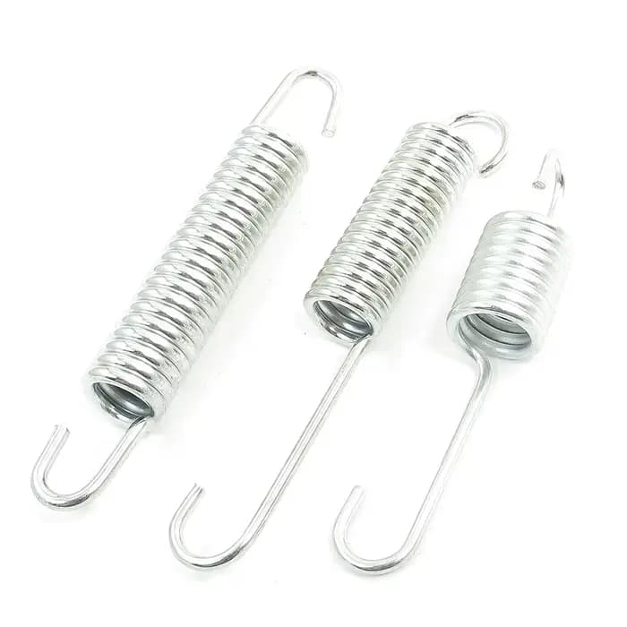 Motoforti 3 en 1 anneau métal moto supports latéraux béquille ressort ton argent support