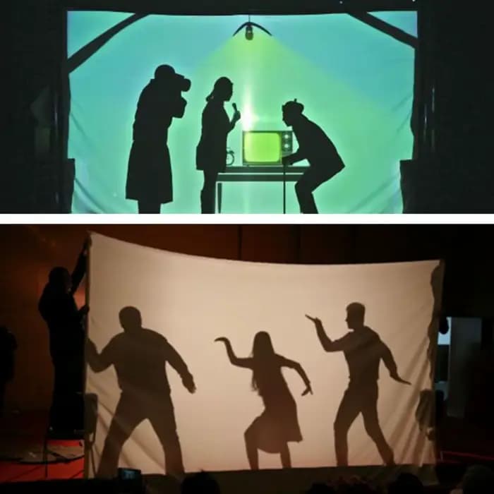 Écran de projection intérieur en polyester
