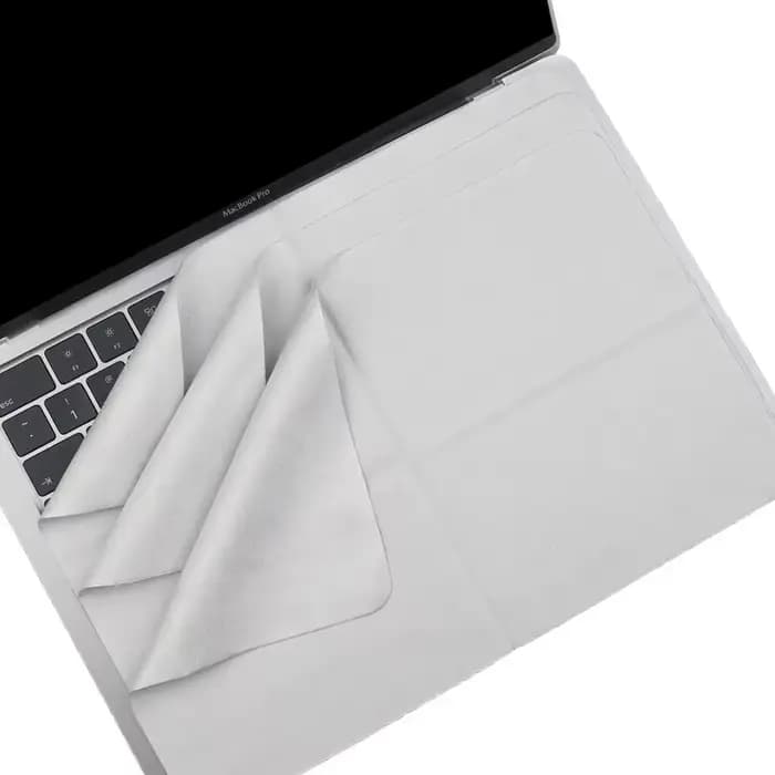 Chiffon de polissage en microfibre pour écran
