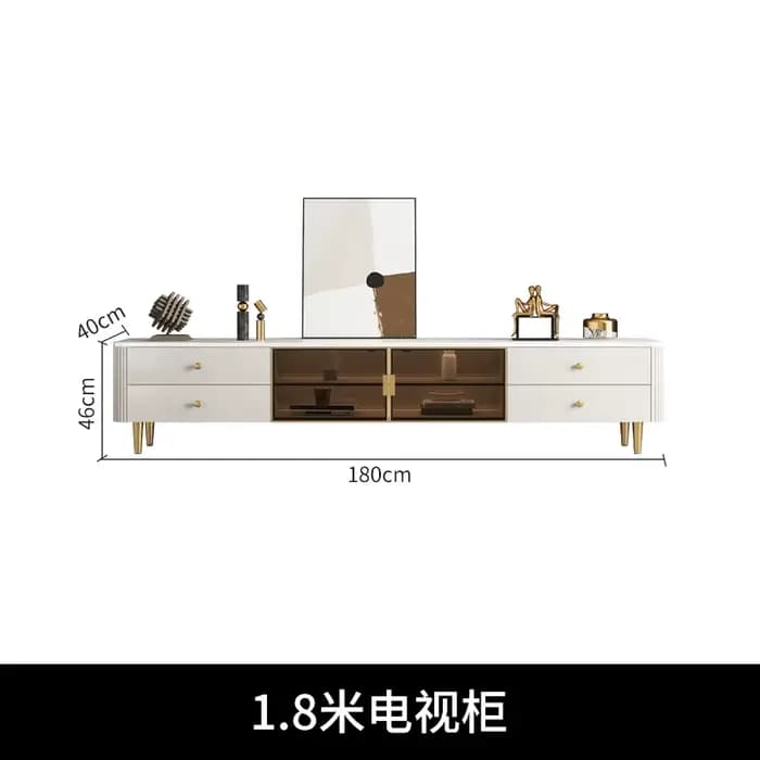 Moderne avec support meuble Tv français luxe beauté minimaliste meuble Tv esthétique classique Mobil