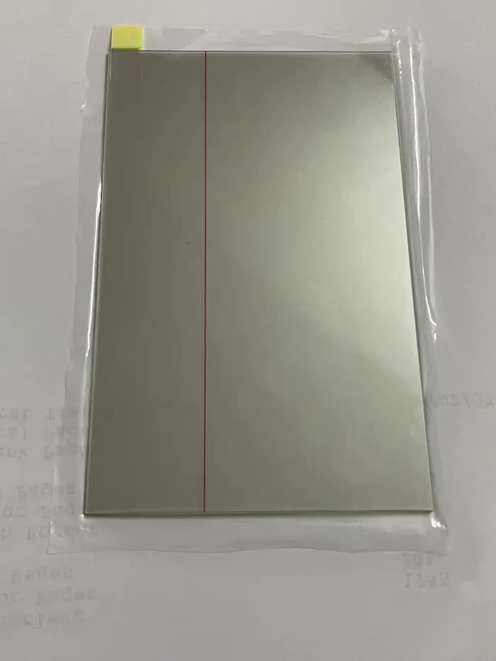 Verre polarisant compatible pour budgétaire Philips Neopix 720, 149x90mm
