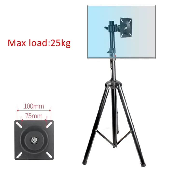 Support de trépied pour téléviseur DL-ST100 10'-27' sur pied