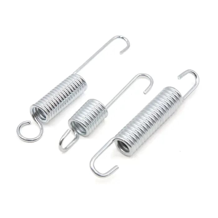 Motoforti 3 en 1 anneau métal moto supports latéraux béquille ressort ton argent support