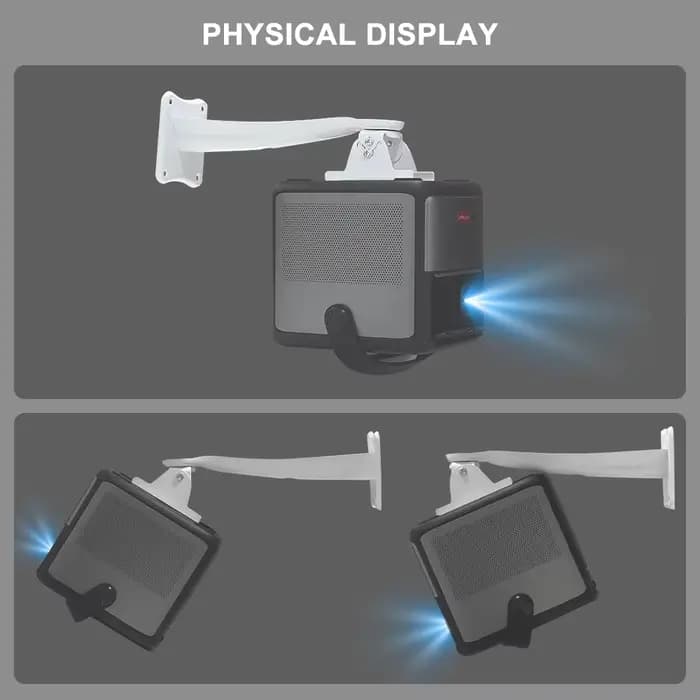 Support mural rotatif et réglable Everycom blanc pour projecteur