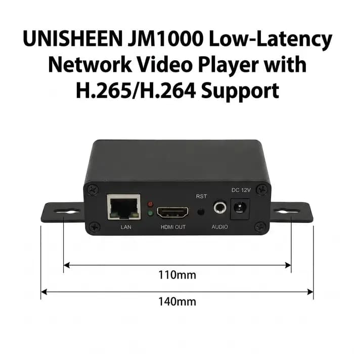 Décodeur vidéo FHD IP vers HDMI