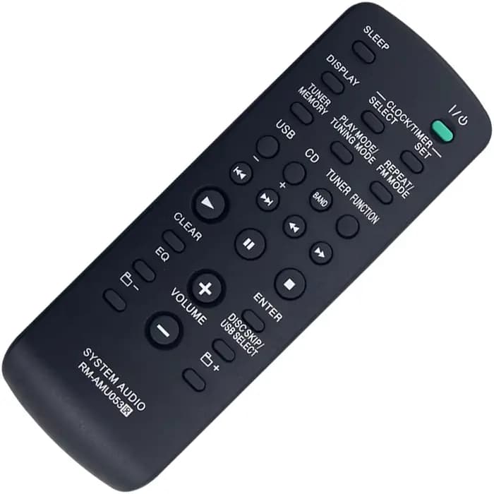 Télécommande RM-AMU053 compatible avec Sony Audio HCD-GTR33 HCD-GTR55 HCD-GTR555 HCD-GTR7 HCD-GTR8 HCD-GTR88 HCD-GTR8B