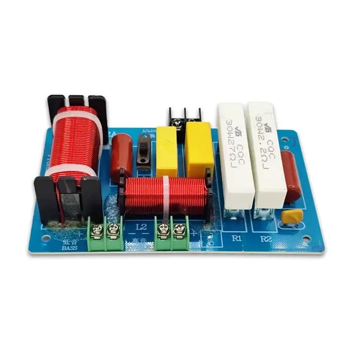2A diviseur de fréquence de haut-parleur Audio 2 voies Tweeter filtre croisé de basse amplificateur