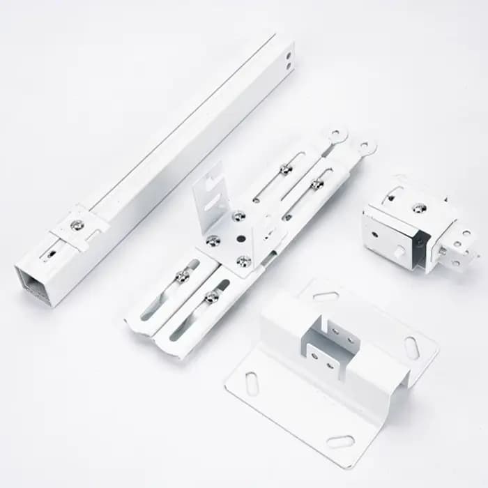 Support de projecteur rétractable avec bras extensibles