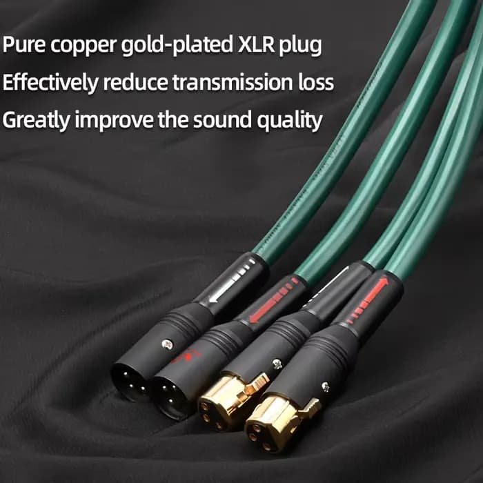 Câble XLR HiFi de haute qualité pour amplificateur