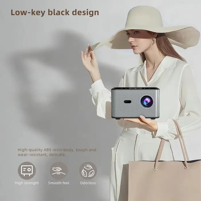 Projecteur intelligent portable X3 Pro Native 720P 190ANSI Android11 H716 Dual Band WiFi BT5.0 Support 4K