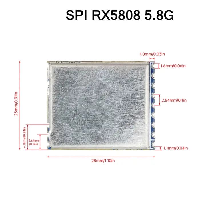 5.8G RX1264 RX1264PRO MM238RW 3301Rx Module récepteur Audio vidéo sans fil
