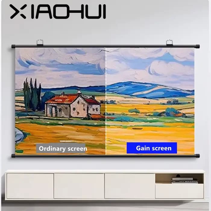 Écran de projection XIAOHUI 110 pouces 16:9