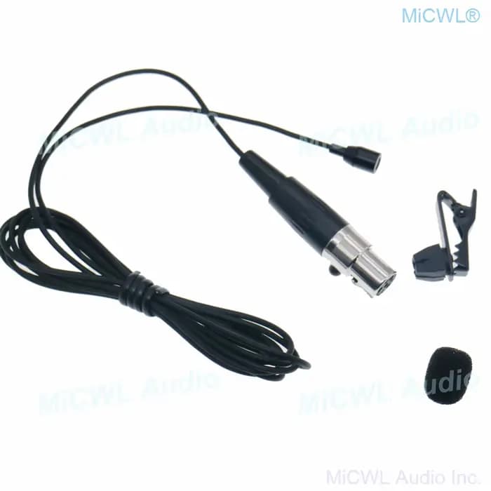 Mini Microphone Audio Lavalier sans Fil ME5 pour AKG Samson Gemini TA3F, 3 Broches, Système de Ceint