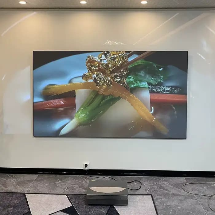 2027 plus récent MIVISION 100 ~ 120 pouces 16:9 ALR UST écran de projecteur lumière ambiante rejetant rideau de Projection pris en charge 3D/4K 8K