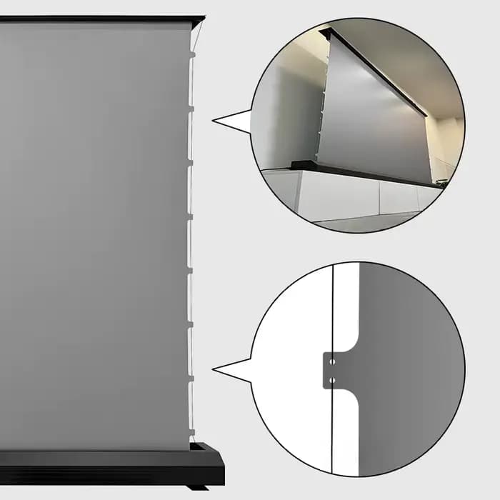 Écran de budgétaire électrique anti-lumière avec mise au point longue 4K