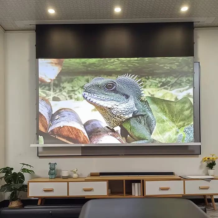 Nouvel écran de Projection encastré ALR de Fresnel électrique au plafond AI