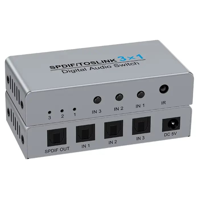 Répartiteur Audio numérique à Fiber optique