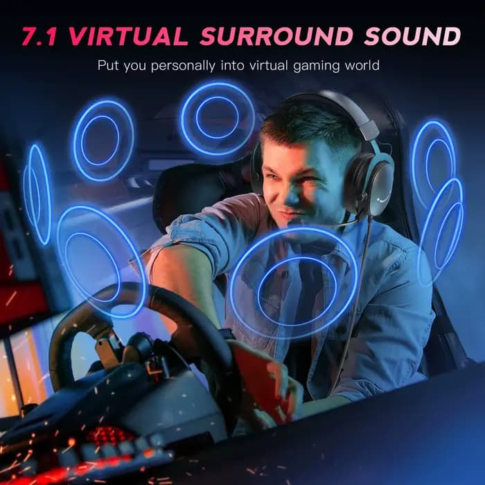 Ensemble audio de jeu, microphone/centre commercial/casque pour streaming